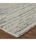 Feizy Brighton Casual Abstract, Ivory/Gray, 8' x 8' Round Rug