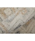 Anica Area Rug Feizy Anica Bohemian & Eclectic Moroccan, Ivory/Gray/Black, 12' x 15' Area Rug