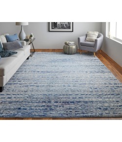 Feizy Edgemont 39ILF BLUE Area Rug 2 ft. 8 in. X 8 ft. Runner