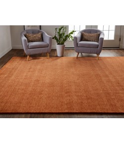 Feizy Luna ORANGE 5798049F 2 ft. 6 in. X 8 ft. Rectangle Rug