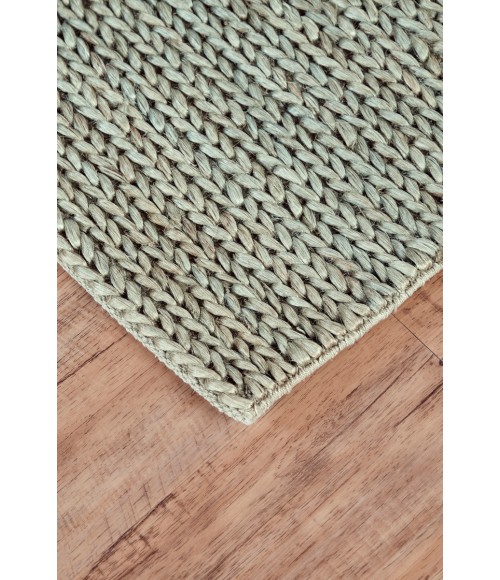 Feizy Durham Casual Solid, Green, 2' x 3' Accent Rug