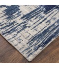Feizy Eastfield Casual Abstract, Blue/Ivory, 10' x 14' Area Rug