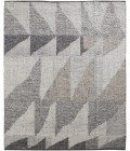 Feizy Alford Minimalist Eyelash Wool Rug, Silver Gray/Tuape, 3ft-6inx5ft-6in Accent Rug