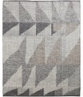 Feizy Alford Minimalist Eyelash Wool Rug, Silver Gray/Tuape, 11ft-6in x 15ft Area Rug