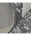 Feizy Zarah Bohemian & Eclectic Abstract, Ivory/Gray/Blue, 3'-6" x 5'-6" Accent Rug