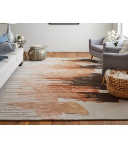 Feizy Anya 8883F RUST/BROWN Area Rug 10 ft. X 14 ft. Rectangle