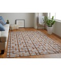 Feizy Fannin SUDAN/SLATE 7380756F 9 ft. 6 in. X 13 ft. 6 in. Rectangle Rug