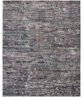 Conroe Area Rug Feizy Conroe Luxe Abstract Hand-Knot Rug, Lilac/Blue/Gray, 2ft x 3ft Accent Rug
