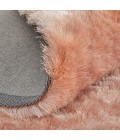 Feizy Indochine Luxury & Glam Solid, Pink, 8' x 8' Round Rug