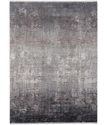 Feizy Cadiz Gradient Watercolor Rug, Silver Gray/Black, 2ft-2in x 3ft-2in Area Rug