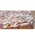 Torina Area Rug Feizy Torina Bohemian & Eclectic Abstract, Blue/Purple/Ivory, 9'-6" x 12'-7" Area Rug