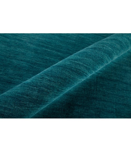 Feizy Luna Casual Solid, Blue/Green, 9'-6" x 13'-6" Area Rug