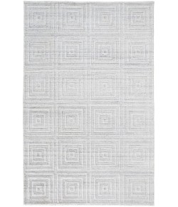 Feizy Redford 8670F WHITE/SILVER Area Rug 3 ft. 6 in. X 5 ft. 6 in. Rectangle