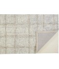 Belfort Area Rug Feizy Belfort Casual Geometric, Ivory/Gray/Tan, 12' x 15' Area Rug