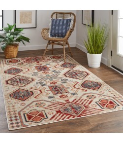 Feizy Nolan 39C9F RED/IVORY Area Rug 10 ft. X 13 ft. 2 in. Rectangle