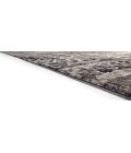 Feizy Kano Casual Distressed, Gray/Ivory/Taupe, 8'-9" x 8'-9" Round Rug