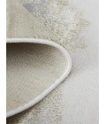Feizy Aura Casual Abstract, Ivory/Tan/Gray, 3'-11" x 6' Accent Rug