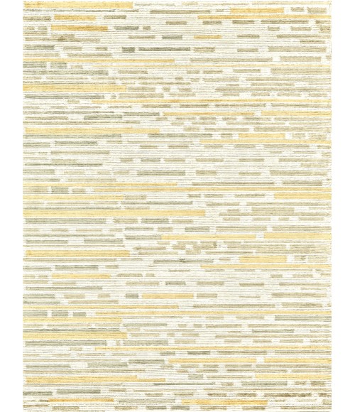Feizy Keystone YELLOW/SAND 2927220F 4 ft. X 6 ft. Rectangle Rug