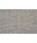 Feizy Elias Abstract Diamond Accent Rug, High/Low, Silver/Blue, 3ft-6in x 5ft-6in