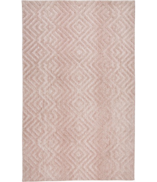 Feizy Colton Farmhouse Diamond, Pink/Ivory, 9'-6" x 13'-6" Area Rug