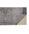 Feizy Sarrant Bohemian & Eclectic Medallion, Gray/Silver/Ivory, 9'-6" x 12'-7" Area Rug