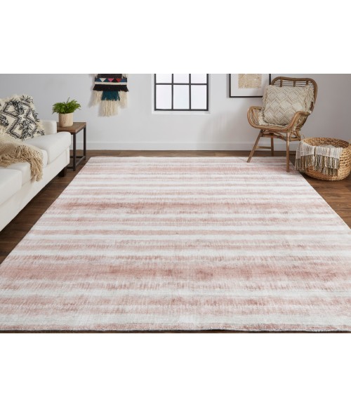 Feizy  Mackay Handwoven Graident Rug, Pink Clay/Brandy, 12ft x 15ft Aea Rug