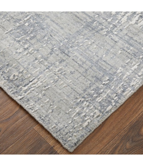 Feizy Eastfield Casual Abstract, Gray, 8' x 10' Area Rug