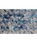 Feizy Indio Bohemian & Eclectic Diamond, Blue/Ivory/Gray, 2'-10" x 7'-10" Runner