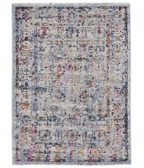 Mangata Area Rug Feizy Mangata Vintage Distressed, Gray/Blue/Ivory, 2'-2" x 4' Accent Rug