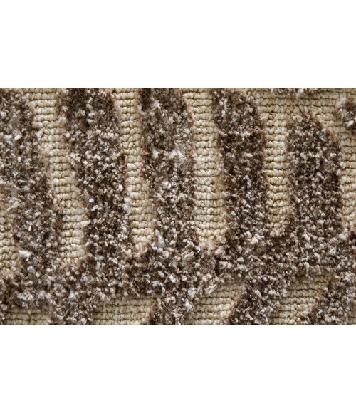 Feizy Colton Taupe/Tan 8748A54F 8 ft. X 10 ft. Rect. Rug