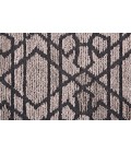 Asher Area Rug Feizy Asher Scandinavian Geometric, Taupe/Black/Gray, 9' x 12' Area Rug