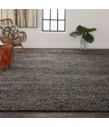 Feizy Berkeley Casual Abstract, Gray/Taupe/Black, 9'-6" x 13'-6" Area Rug