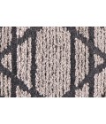 Asher Area Rug Feizy Asher Scandinavian Geometric, Taupe/Black/Gray, 9' x 12' Area Rug