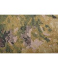 Feizy Amira Modern Watercolor Rug, Eggplant/Lodon Green/Gold, 8ft x 10ft Area Rug