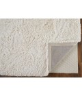 Feizy Stoneleigh Luxury & Glam Solid, Ivory/White, 9' x 12' Area Rug