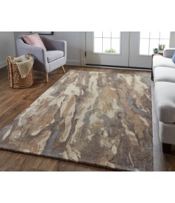 Feizy Amira 8632F BROWN Area Rug 8 ft. X 10 ft. Rectangle