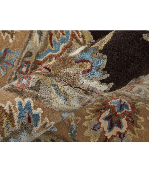 Feizy Prescott BROWN/BEIGE PCT8938F 8 ft. X 10 ft. Rectangle Rug