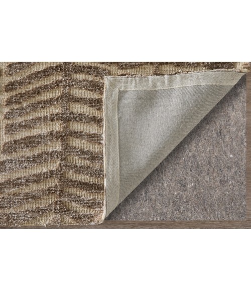 Feizy Colton Taupe/Tan 8748A54F 8 ft. X 10 ft. Rect. Rug