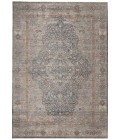Feizy Marquette Rustic Persian Farmhouse Rug, Denim Blue/Rust, 2ft - 8in x 8ft, Runner