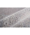 Feizy Francisco Casual Geometric, Gray/Ivory/Orange, 2'-10" x 8' Runner