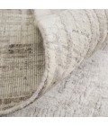 Eastfield Area Rug Feizy Eastfield Casual Abstract, Gray/Ivory, 2'-6" x 10' Runner