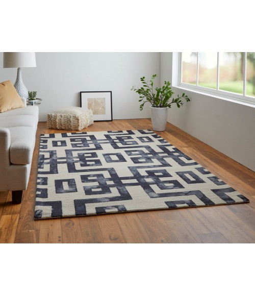 Feizy Lorrain NOIR 6108568F 8 ft. X 10 ft. Rectangle Rug