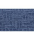 Gramercy Area Rug Feizy Gramercy Industrial Geometric, Blue, 5'-6" x 8'-6" Area Rug