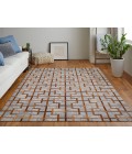 Feizy Fannin SUDAN/SLATE 7380756F 9 ft. 6 in. X 13 ft. 6 in. Rectangle Rug