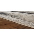 Feizy Micah Industrial Abstract, Silver/Gray/Black, 3'-11" x 6' Accent Rug