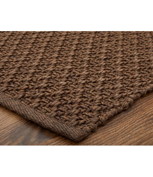Feizy Tito BROWN TTO0826F 2 ft. X 3 ft. Rectangle Rug