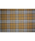 Feizy Crosby Eco-Friendly PET Dhurrie, Golden/Denim Blue,8ft x 10ft Area Rug