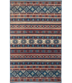 Feizy Nolan 39ATF BLUE/RUST Area Rug 12 ft. 10 in. X 15 ft. Rectangular