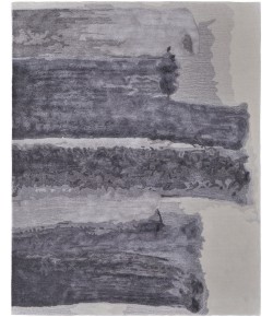 Feizy Anya 8921F CHARCOAL/IVORY Area Rug 5 ft. X 8 ft. Rectangle
