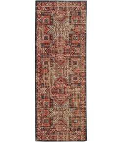 Feizy Nolan 39BZF RED/ORANGE Area Rug 2 ft. 10 in. X 7 ft. 10 in. Runner